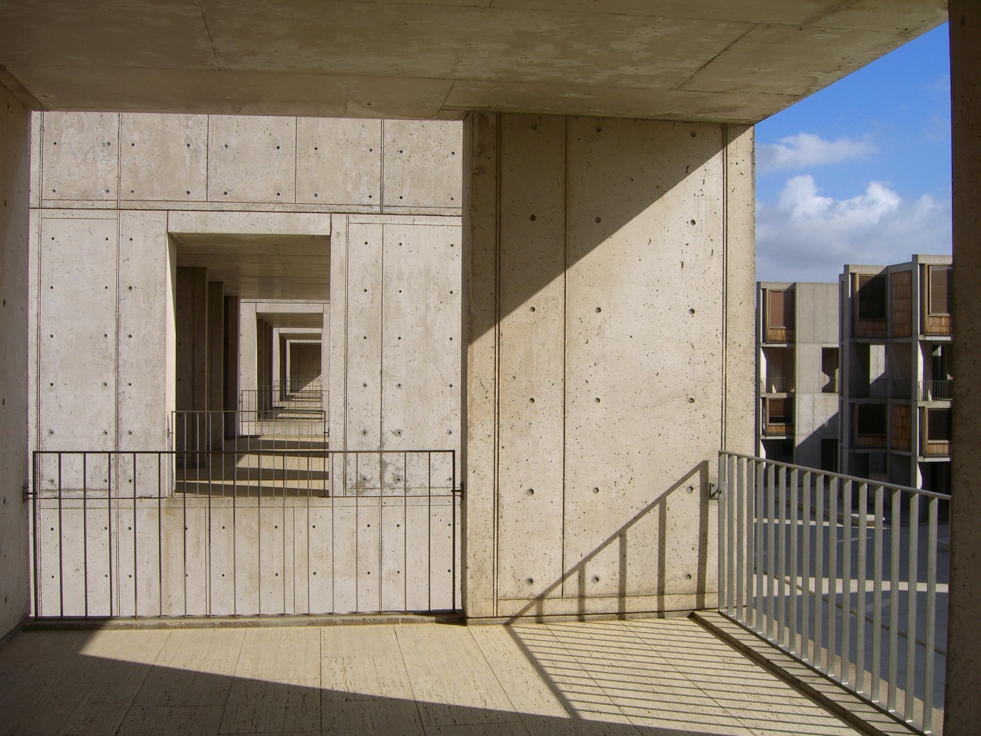 Salk Institute hallway